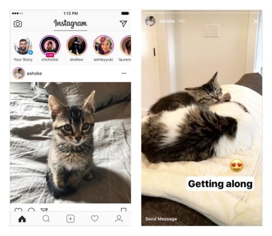 Истории Инстаграм теперь можно просматривать прямо в новостной ленте