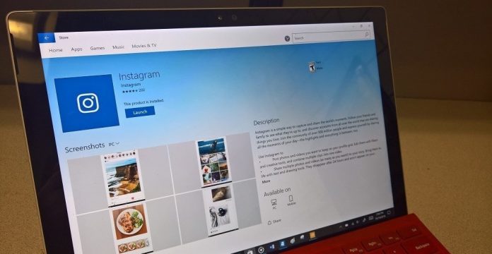 Как установить приложение Instagram для Windows 10